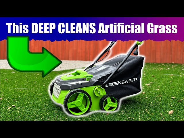 Artificial Grass Sweeper | Yard Electric Power Brush