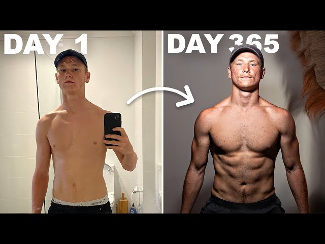 My Brother's incredible 1 Year Body Transformation | FULL STORY