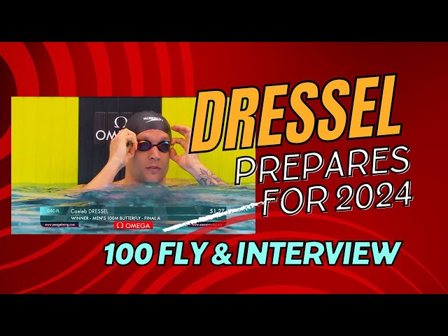 Dressel Wins 100 Fly