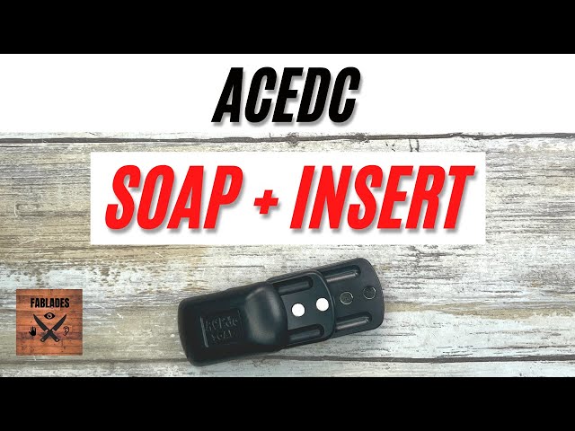 ACEdc Soap With Insert Slider Fidget Toy. Fablades Review