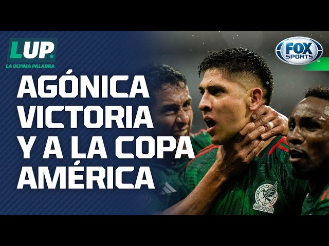 ¡México estará en la Copa América! Agónica victoria ante Honduras | LUP