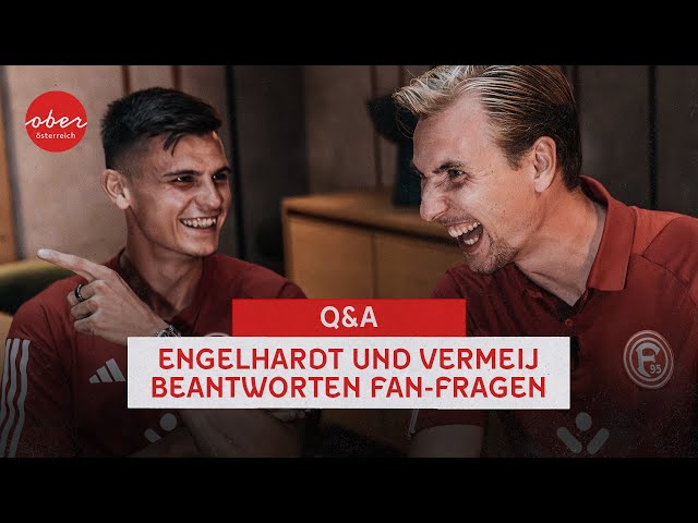 INTERVIEW | Q&A - Engelhardt und Vermeij beantworten Fan-Fragen | Fortuna Düsseldorf