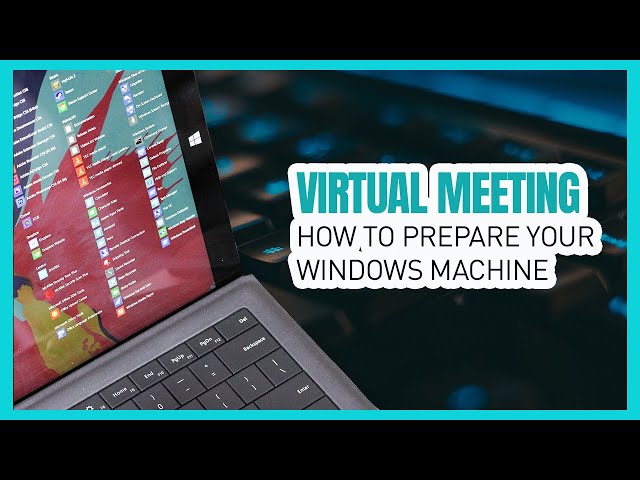 Tips & Tricks: Preparing your Windows 10 machine for a virtual/remote/Zoom/Teams/Skype presentation