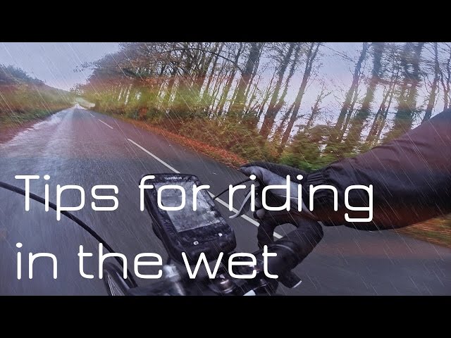 Tips For Riding In The Wet