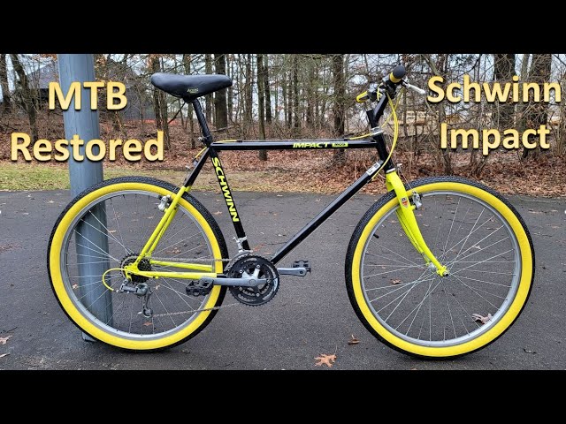 90s Mountain Bike Restoration - Mistakes made and parts fixed with a laser - Schwinn Impact MOS