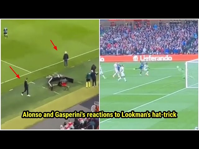 Xabi Alonso and Gasperini's reactions to Lookman's hat-trick | Atalanta vs Bayer Leverkusen 3-0