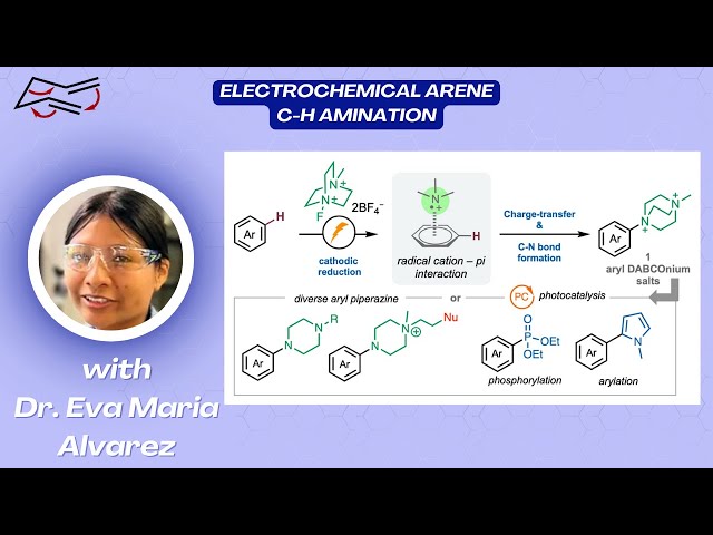 Electrochemical Arene C-H Amination with Dr. Eva Maria Alvarez