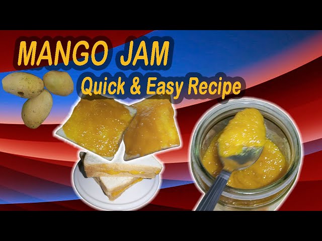 Mango Jam | How To Make A Mango Jam At Home | Quick And Easy Fruit Jam Recipe  #mangojam