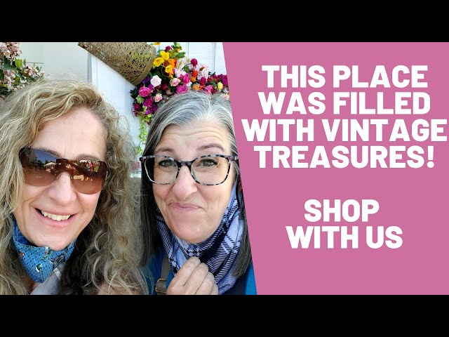 This Place was Filled with Vintage Treasures - Shop With Us