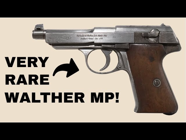 Exceedingly Rare Walther MP Pistol | Legacy Visits Morphy Auction!