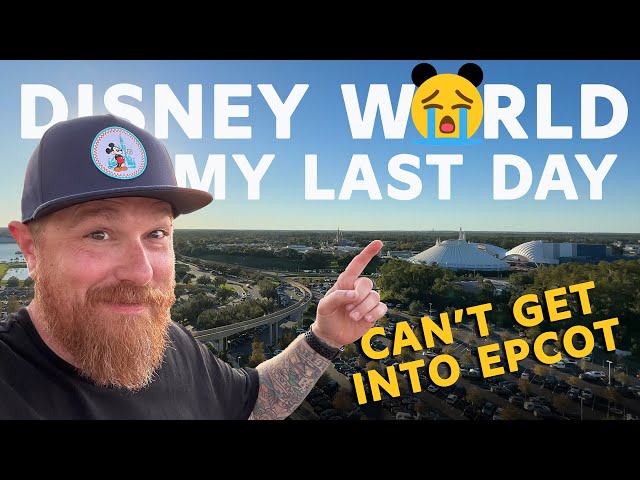 I Couldn't Get Into EPCOT! Travel Day Home From Disney World, Cheap First Class Flight!!!