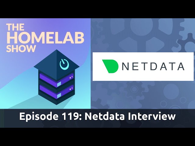 The Homelab Show Episode 119: Netdata Interview with Costa Tsaousis