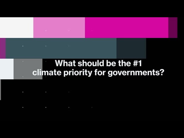 2021 Bloomberg New Economy Catalyst: What’s The #1 Climate Priority For Governments?