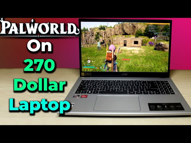 Can You Play Palworld On a 270 Dollar Laptop? | Palworld Gaming Test On Laptop R3 7320U