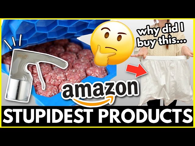 The STUPIDEST Things I Ever Bought on Amazon (that are actually genius 😮)