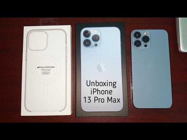 2023 Brand New iPhone 13 Pro Max & Accessories Aesthetic Unboxing | Unbox iPhone 13 Pro Max