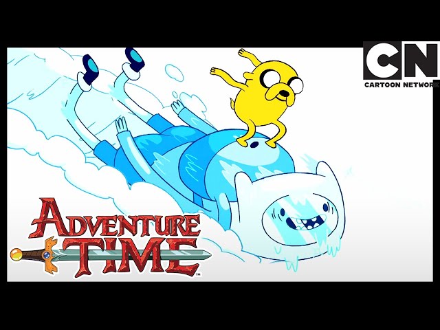 PLAYING IN THE SNOW | Adventure Time HOLIDAYS | Cartoon Network