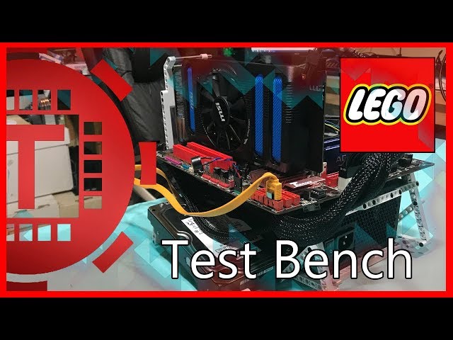 LEGO Test Bench Computer Case Showcase 2018 (Open Gaming PC Case)