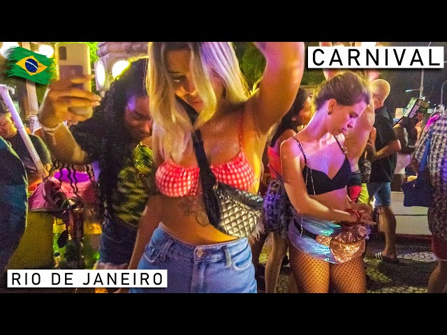 🇧🇷 Street Carnival Rio de Janeiro | Brazil |【4K】2022