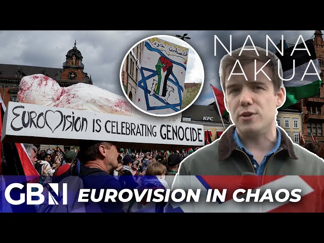 Eurovision in 'CHAOS' as pro-Palestinian protesters flood Malmö - 'It should bring people together!'