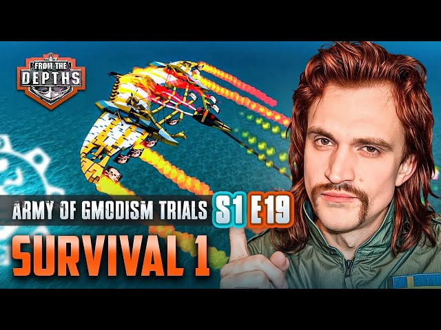 Army Of Gmodism Trials S1E19: Survival 1 | From the Depths