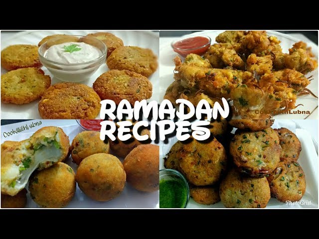 4 Iftar Special recipes | Must Try Recipes In Ramadan | Snacks