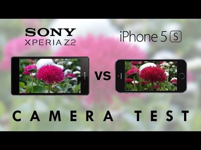 Sony Xperia Z2 vs iPhone 5s - Camera Test Comparison