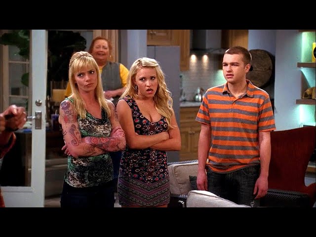Jake NAILS Tammy AND Her Daughter | Two and A Half Men