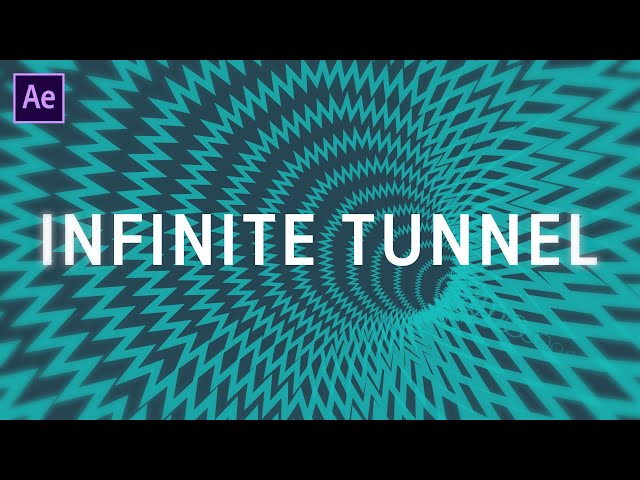 Trippy Infinite Looping Tunnel in After Effects