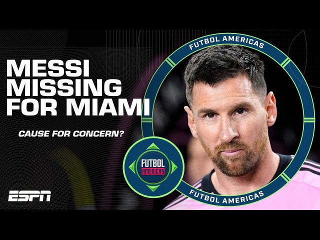 Lionel Messi MISSES FOUR straight MLS games with Inter Miami 😬 Cause for concern? | ESPN FC