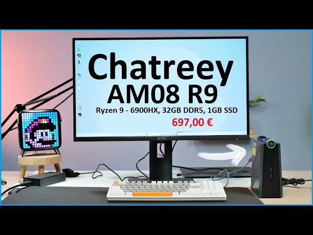 Chatreey AM08 R9 Review - Gaming MiniPC mit Ryzen 9 6900HX, 32GB DDR5, 1TB SSD /Moschuss.de