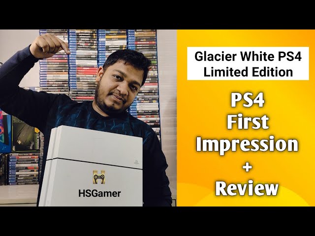 Pre-owned Glacier White PS4 Console | White PS4 vs Black PS4 | PS4 Limited Edition | HSGamer