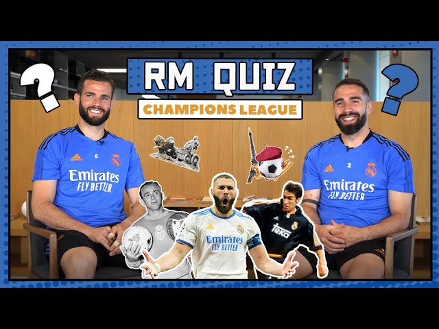 How many Real Madrid players have 4 European Cups? | Nacho & Carvajal QUIZ