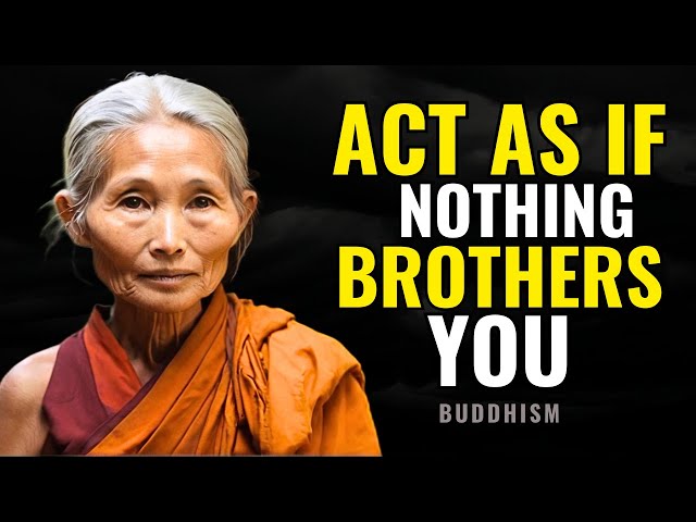 ACTING AS IF NOTHING BOTHERS YOU | Buddhist Zen Story