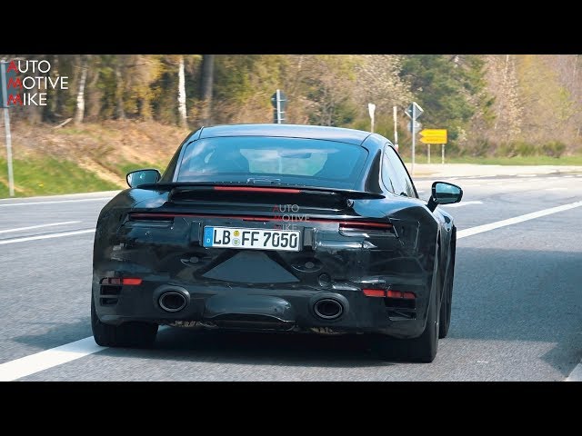 2020 PORSCHE 992 TURBO S SPIED TESTING AT THE NÜRBURGRING!