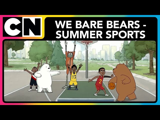 We Bare Bears - Summer Sports | We Bare Bears Cartoon Show - Cartoon Network India