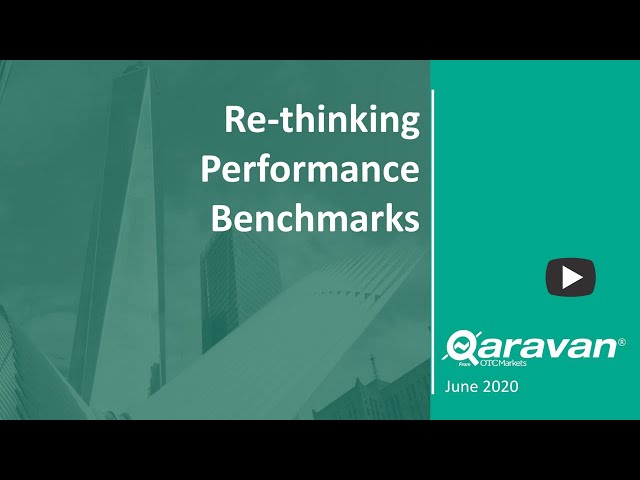 Re-Thinking Performance Benchmarks