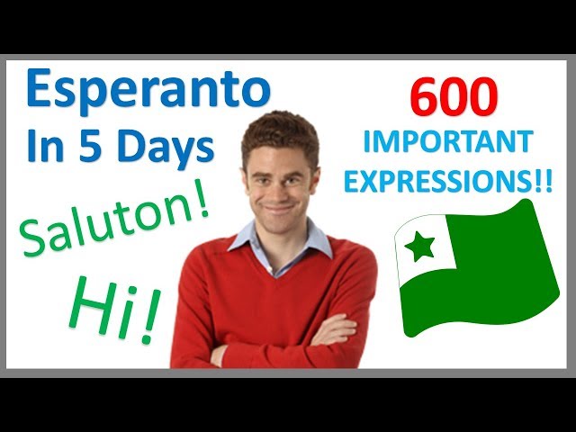 Learn Esperanto in 5 Days - Conversation for Beginners