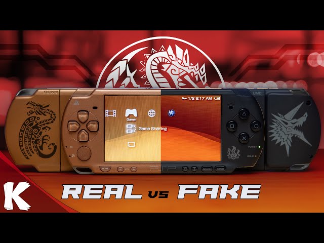 Monster Hunter PSP Shells | Real vs Fake