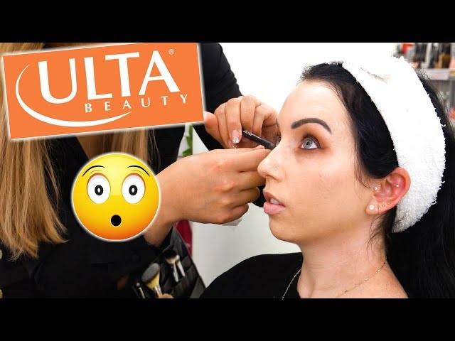 I GOT MY MAKEUP DONE AT ULTA....and it was shocking