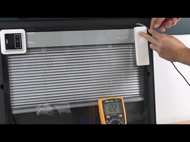 how to use DC motor shutter work with home assistant