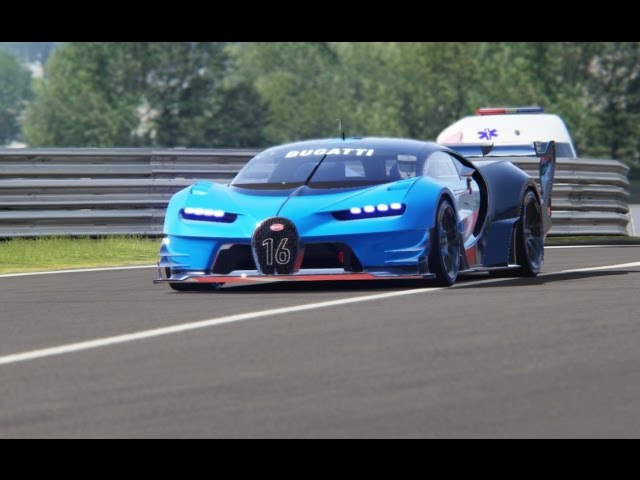 Bugatti GT Vision Testing Drive at Red Bull Ring
