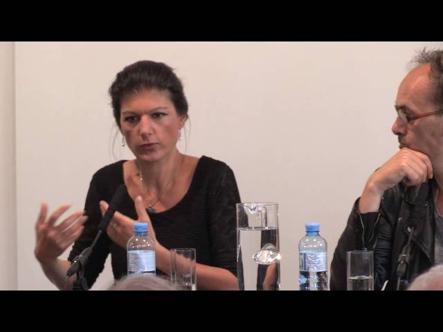 Bruno Kreisky Forum: SAHRA WAGENKNECHT REICHTUM OHNE GIER (13.6.2016)