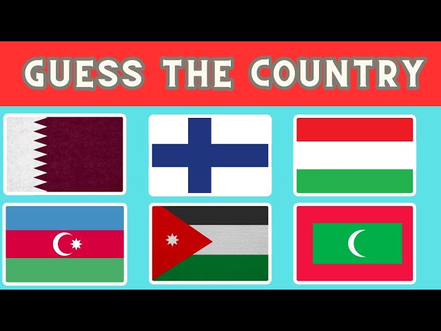 Guess The Country By The Flags Quiz Part 2