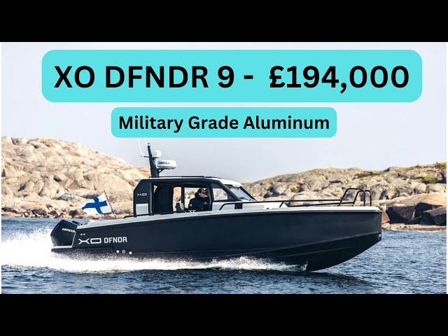 Boat Tour - XO DFNDR 9 - £194,000 - A True Go Anywhere Boat