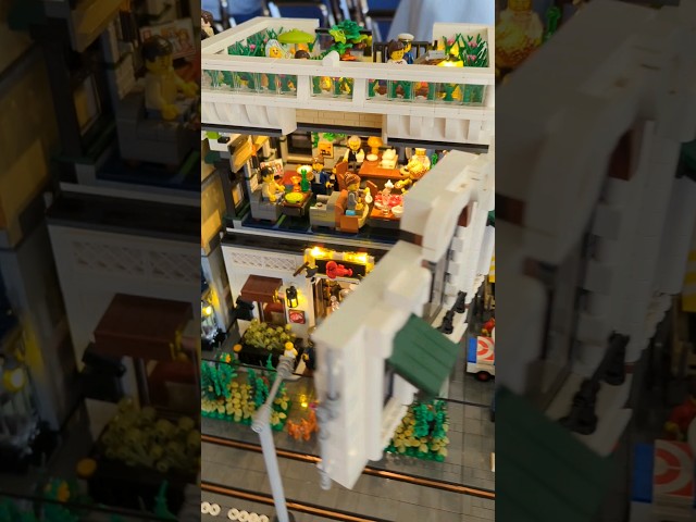 LEGO Illuminated Modular Building City at SteinHanse 2024 #lego #bricks