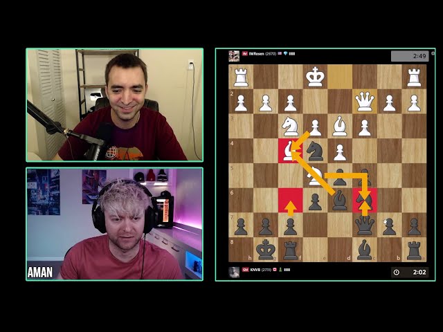 IM Rosen plays GM Hambleton in the London System (Dual Commentary)
