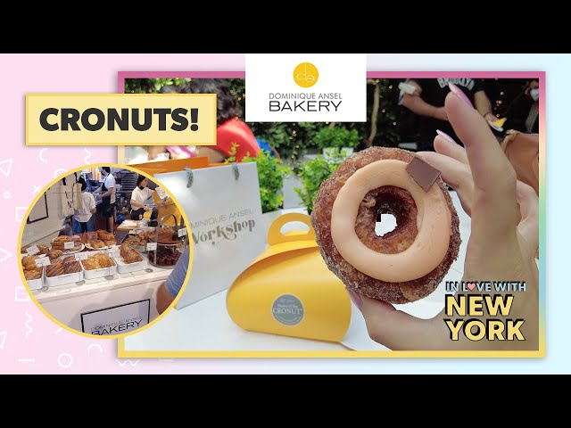 🍩 Trying Cronuts in NYC, SoHo - Dominique Ansel Bakery Cronuts | September 2022