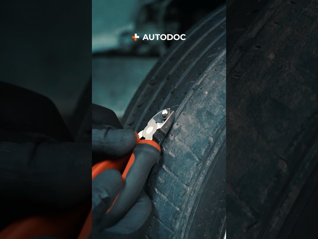 🛠️ How to repair a punctured tyre | AUTODOC #shorts