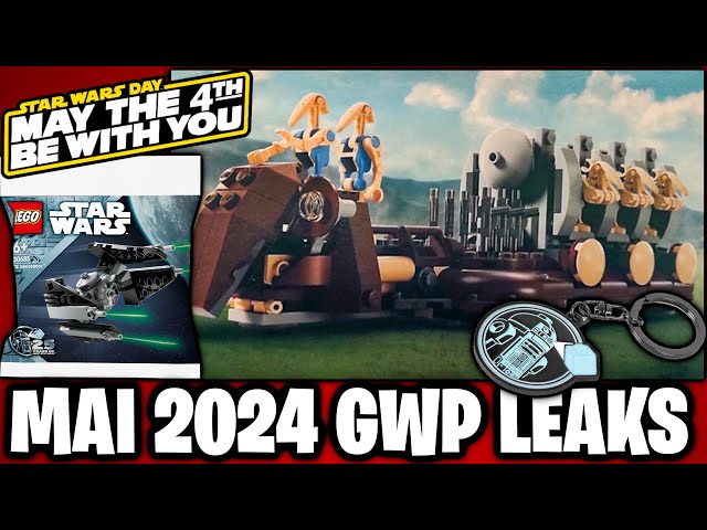 LEGO Star Wars 2024 Leaks: 40686 Battle Droid Carrier, TIE Interceptor Polybag & GWPs! | LEGO News